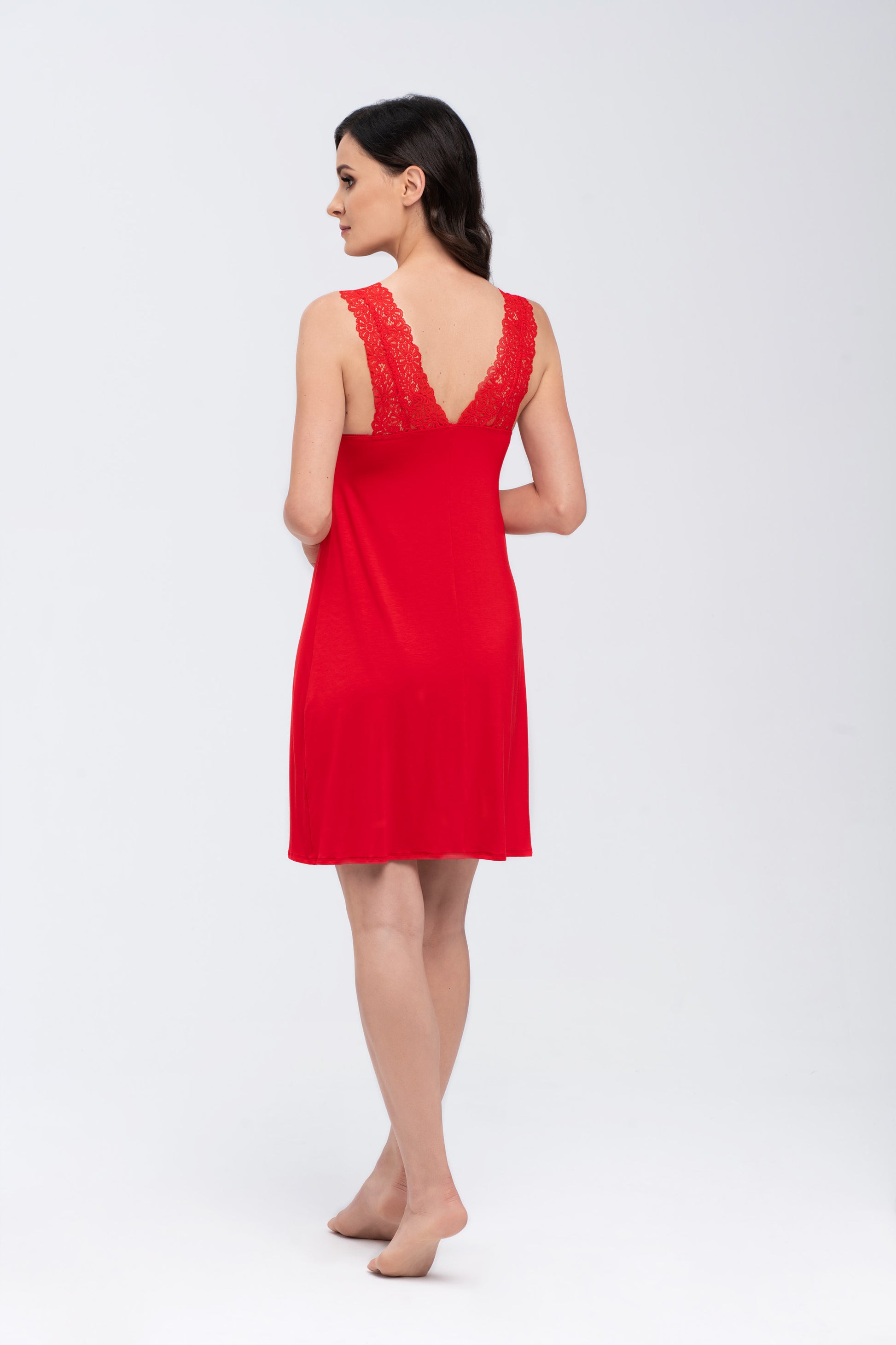 Sexy shirt-Babella-red-S-Urbanheer