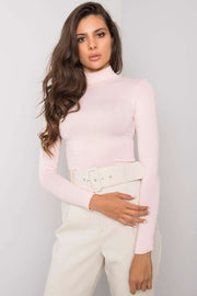 Turtleneck-Clothing - Women-Rue Paris-pink-XL-Urbanheer