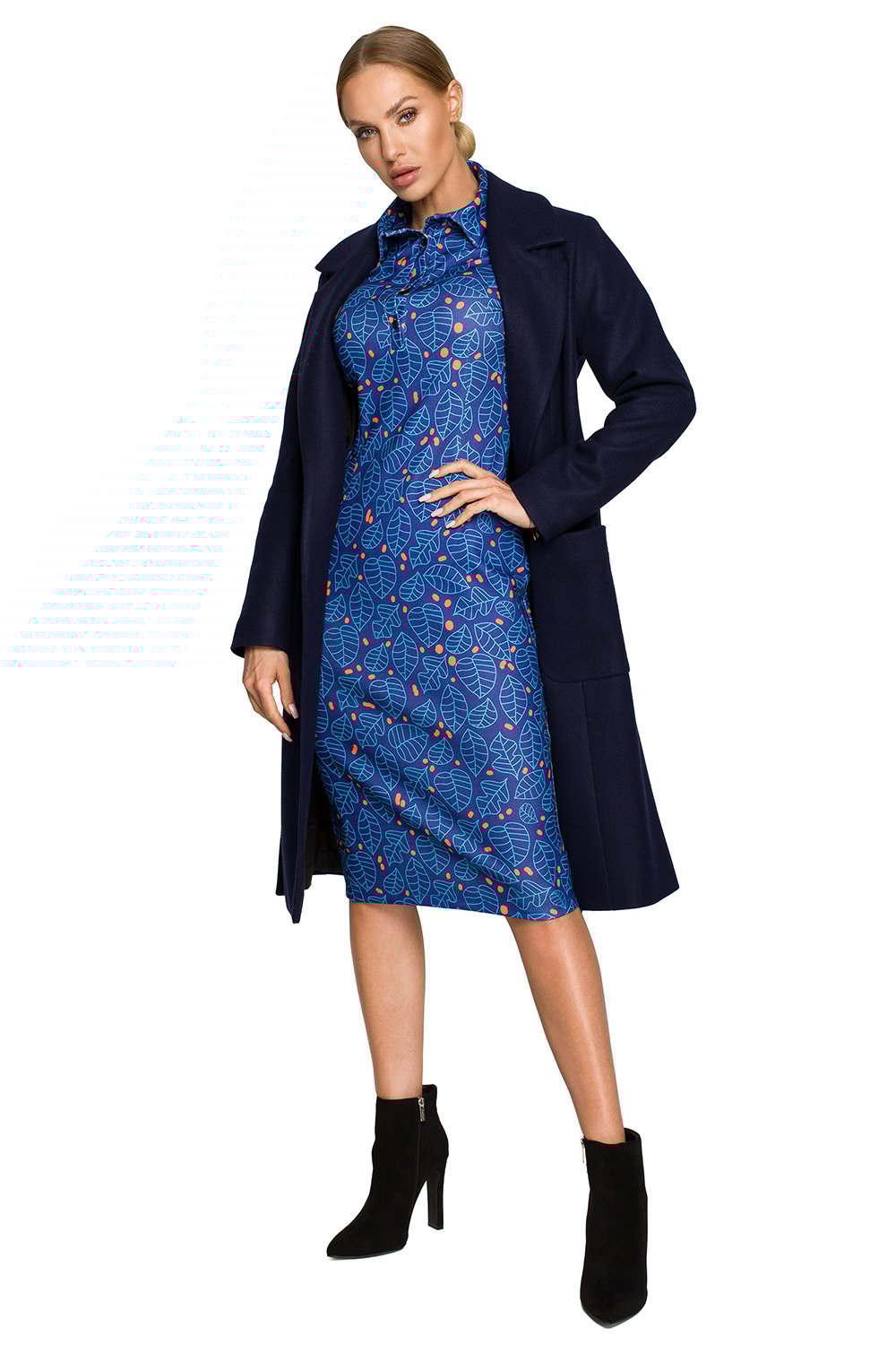New Season Warm & Stylish Coat-Moe-navy blue-L-Urbanheer