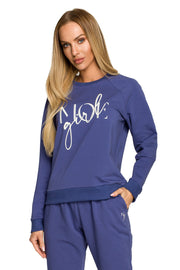 Sweatshirt Women Outfit 169988 Moe-Clothing - Women-Moe-navy blue-L-Urbanheer