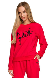 Moe Sweatshirt-Clothing - Women-Moe-red-L-Urbanheer