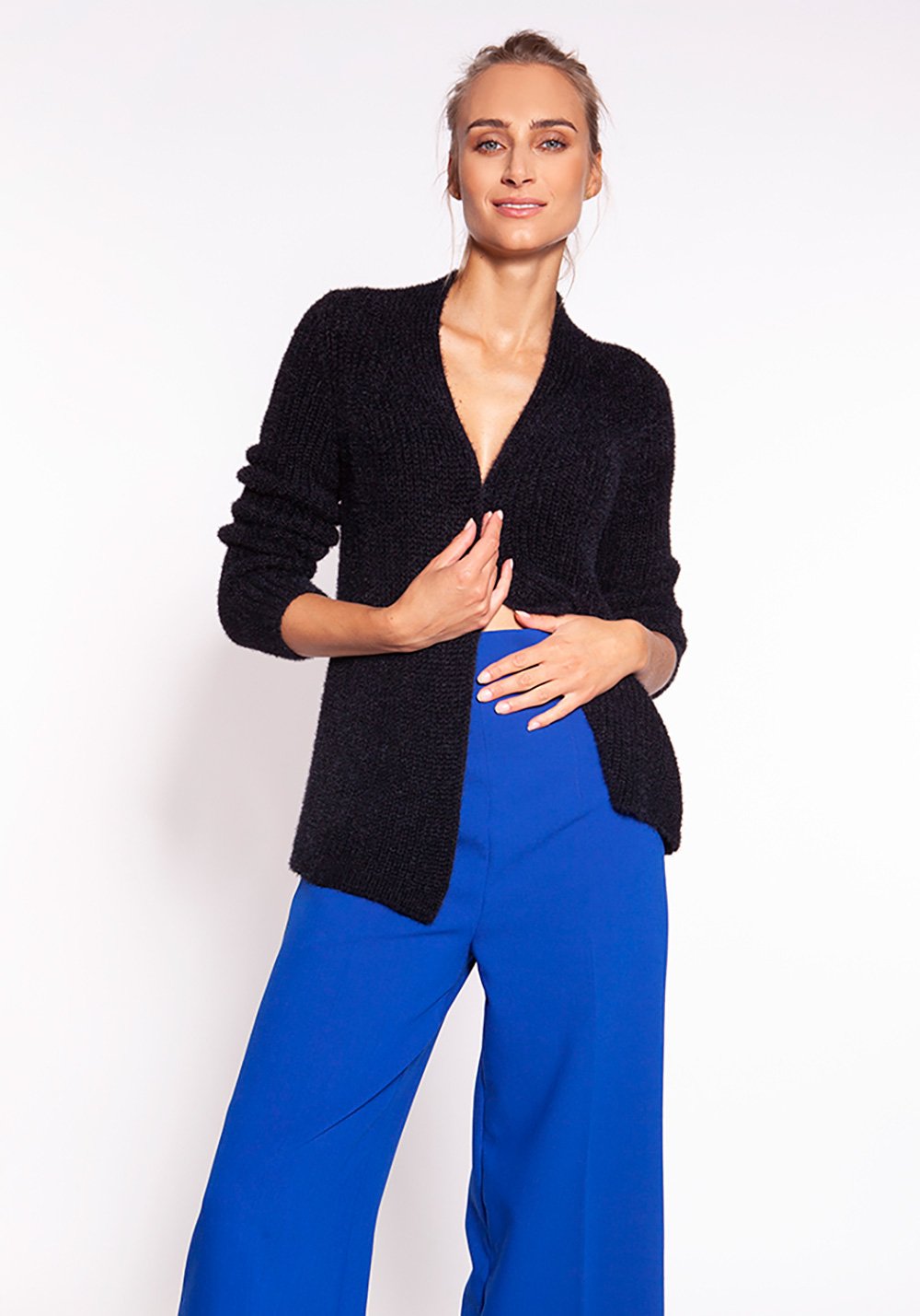 Cardigan Women Outfit 170074 Mkm-MKM-black-L-Urbanheer