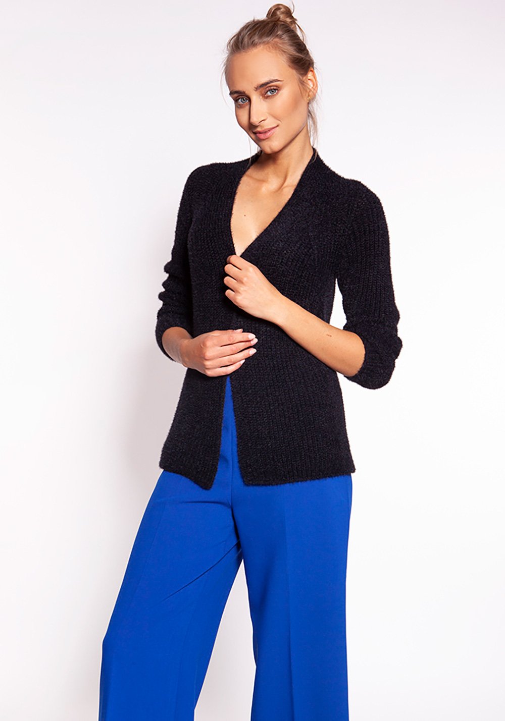 Cardigan Women Outfit 170074 Mkm-MKM-black-L-Urbanheer