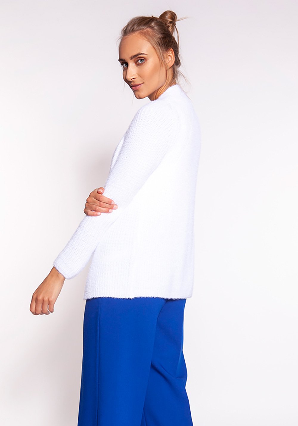 Cardigan Women Outfit 170075 Mkm-MKM-white-L-Urbanheer