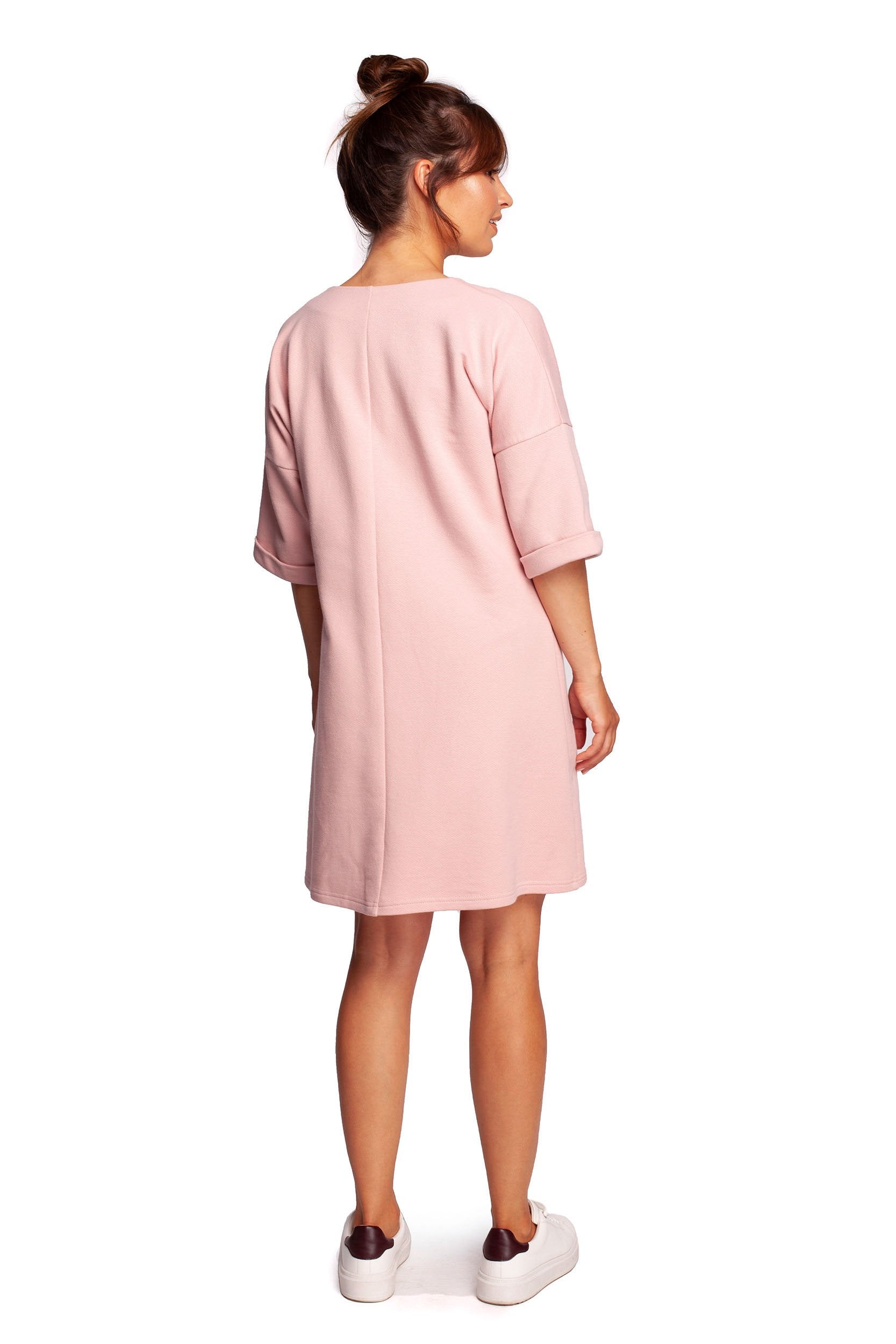 All-Day Comfort: Women Dress-BeWear-pink-2XL/3XL-Urbanheer