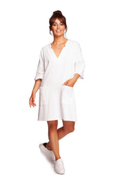 All-Day Comfort: Women Dress-BeWear-beige-2XL/3XL-Urbanheer