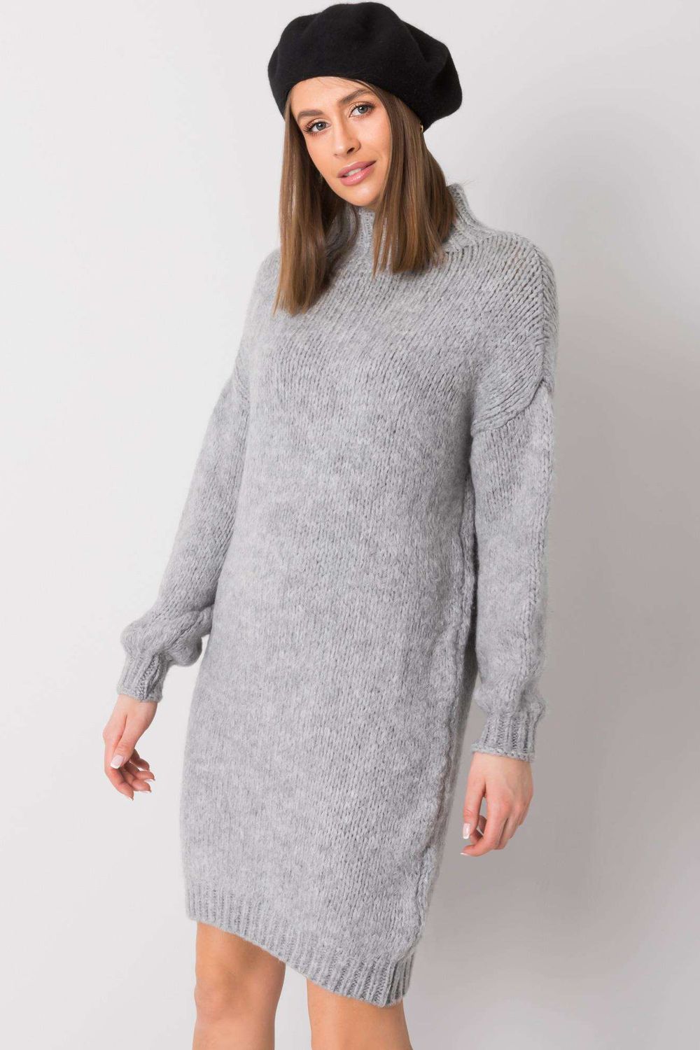 All-Day Comfort: Women Dress-Clothing - Women-Rue Paris-grey-one-size-fits-all-Urbanheer