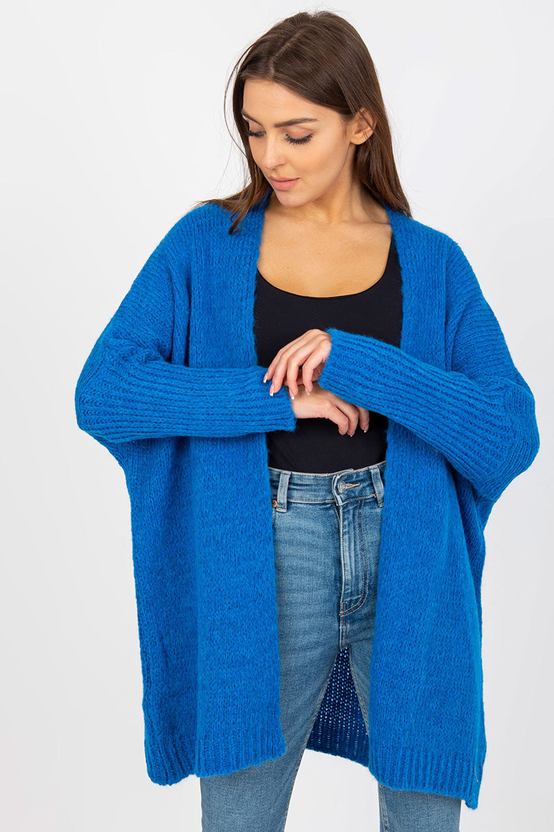 Women Women Cardigan-Och Bella-blue-one-size-fits-all-Urbanheer
