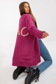 Women Women Cardigan-Och Bella-pink-one-size-fits-all-Urbanheer