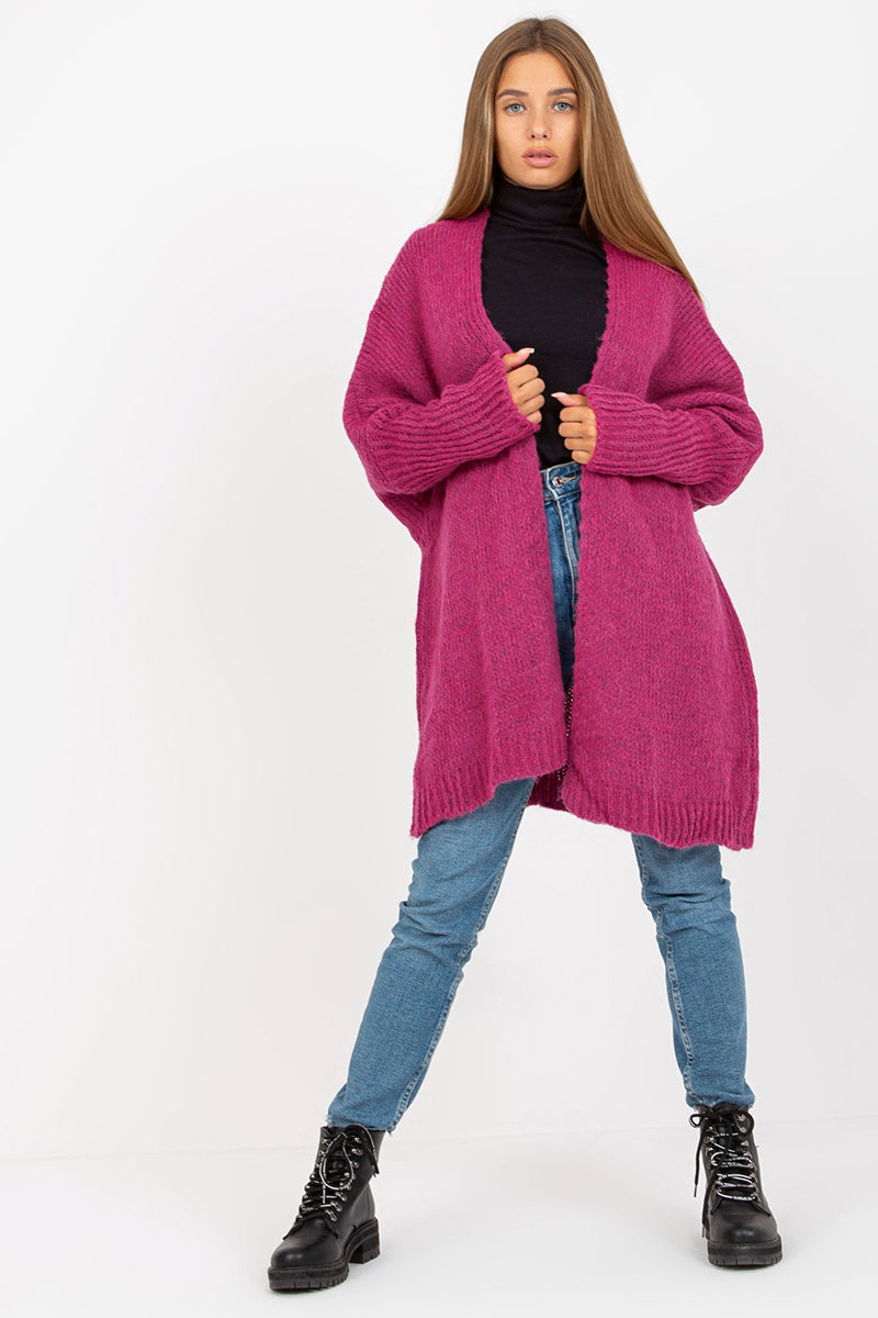 Women Women Cardigan-Och Bella-pink-one-size-fits-all-Urbanheer