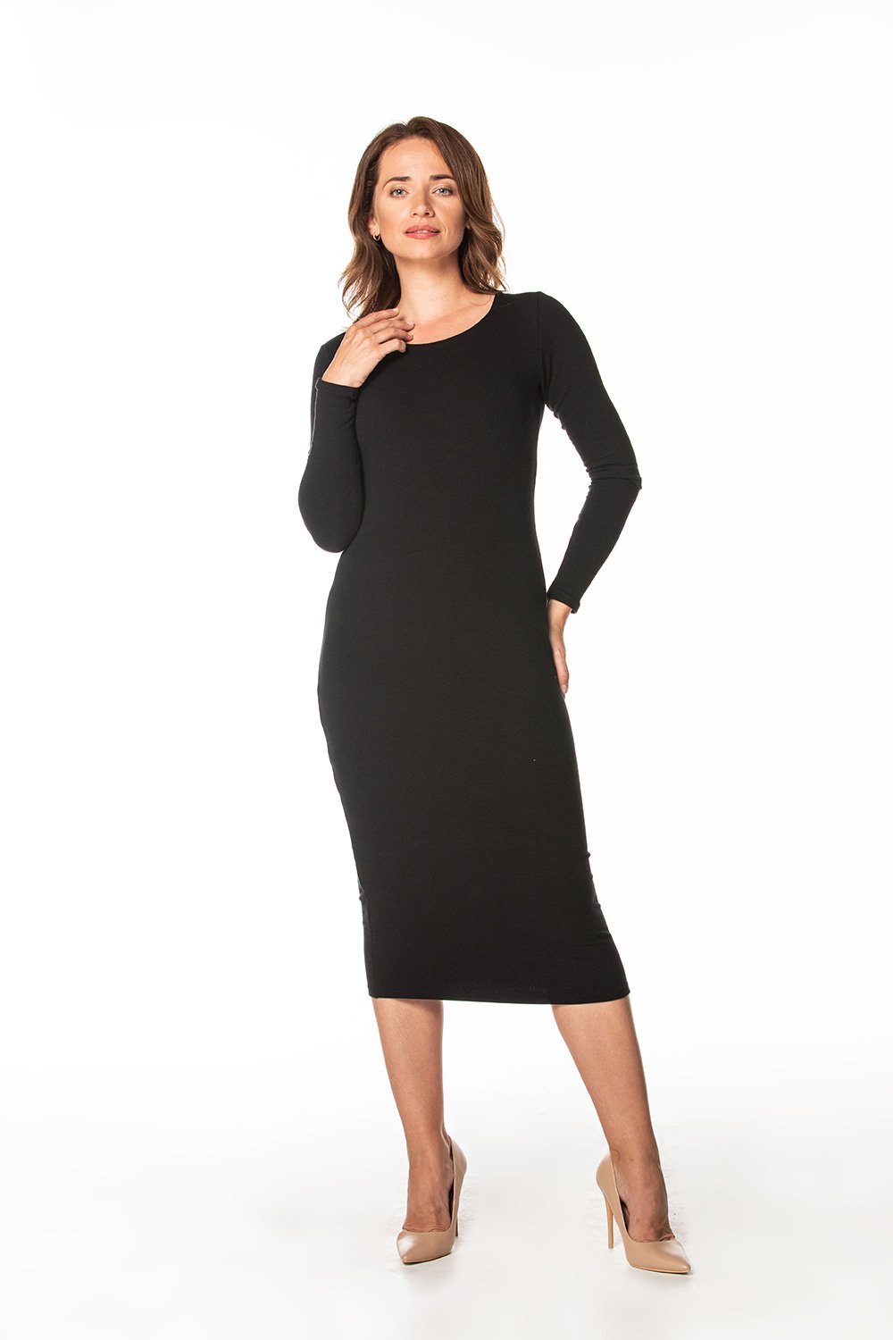 All-Day Comfort: Women Dress-Tessita-black-L-Urbanheer