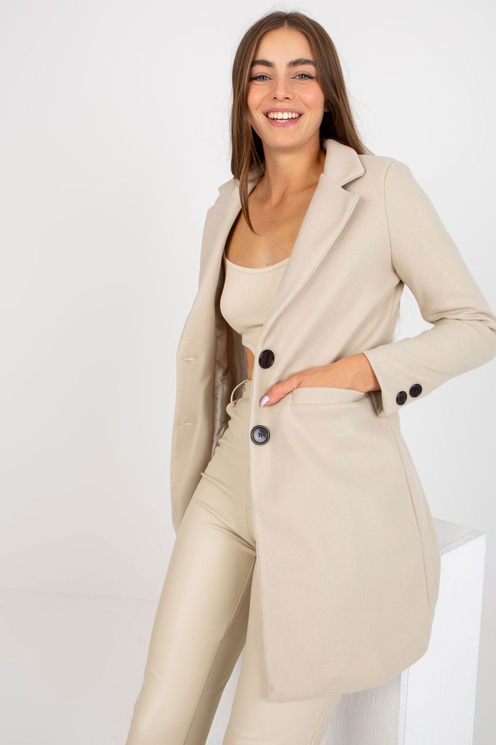 New Season Warm & Stylish New Season Urban Coat Outfit-Yups-beige-L-Urbanheer
