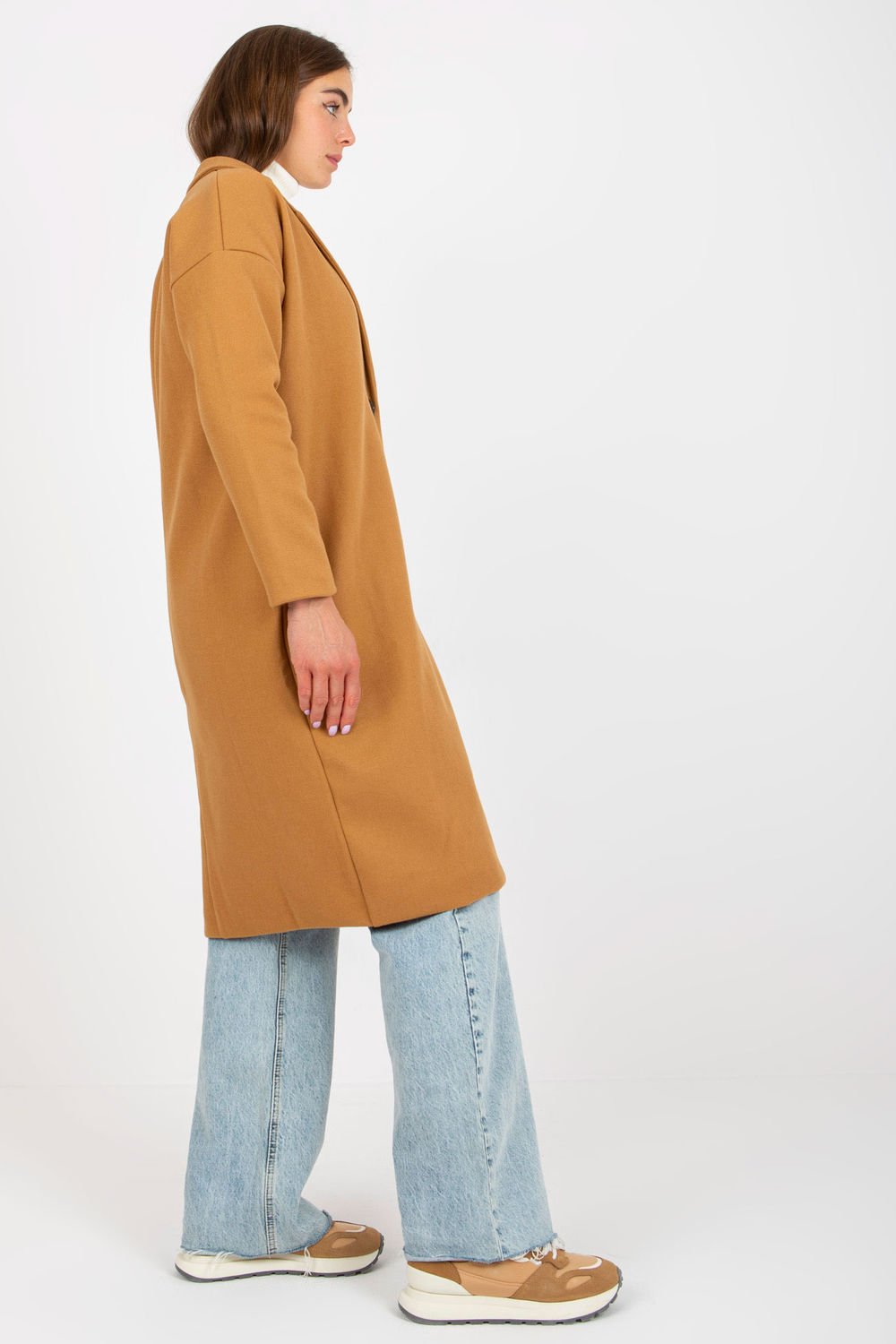 Women Women Women Women New Season Warm & Stylish Women Coat 172442 Och Bella-Och Bella-brown-one-size-fits-all-Urbanheer