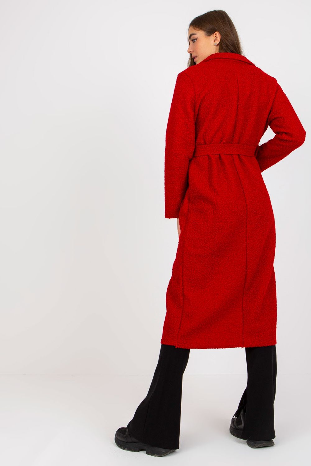 Women Women Haute Elegance Coat All Day Elegance-Och Bella-red-one-size-fits-all-Urbanheer
