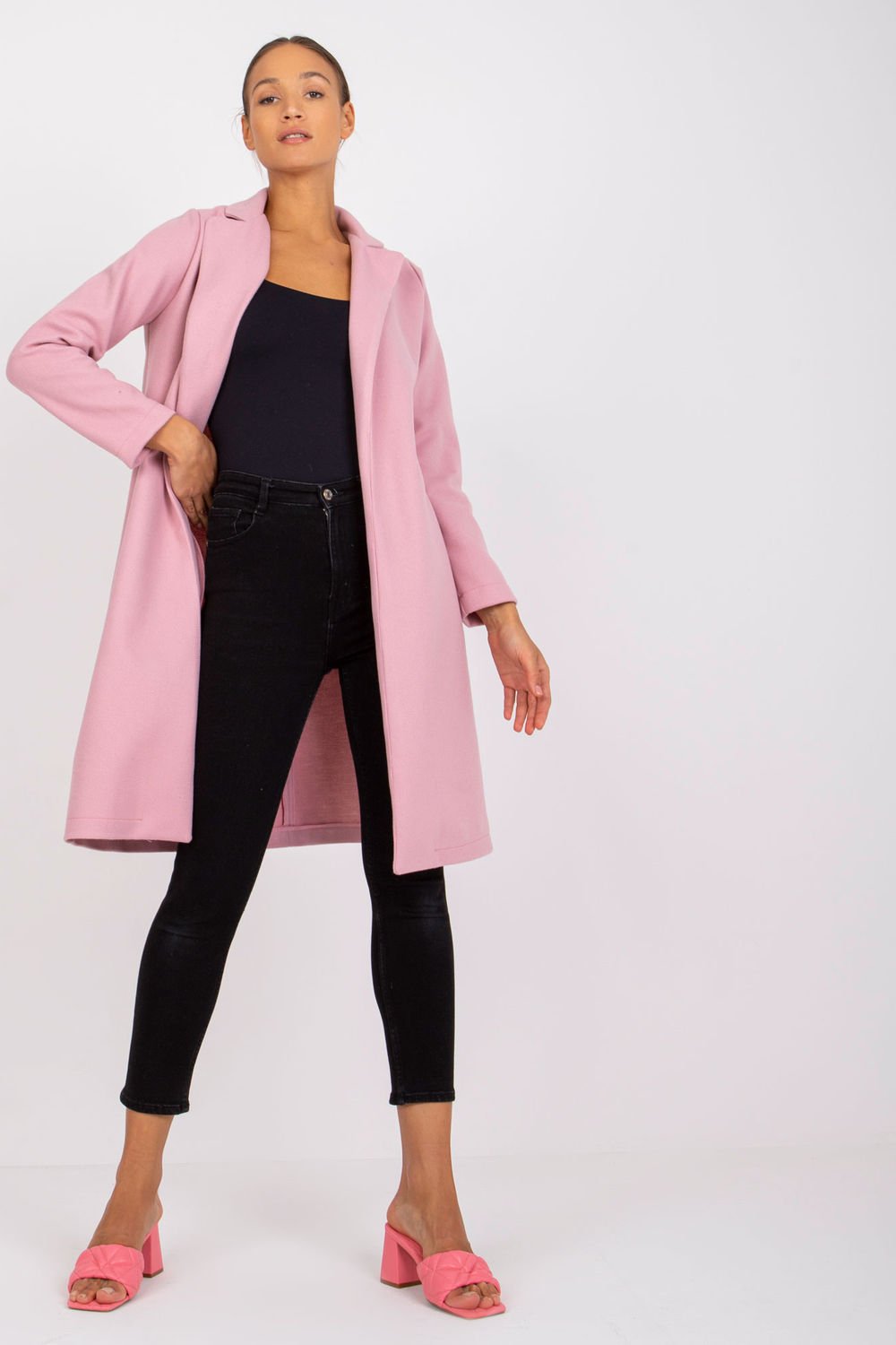 New Season Warm & Stylish Coat outfit-Rue Paris-pink-S/M-Urbanheer