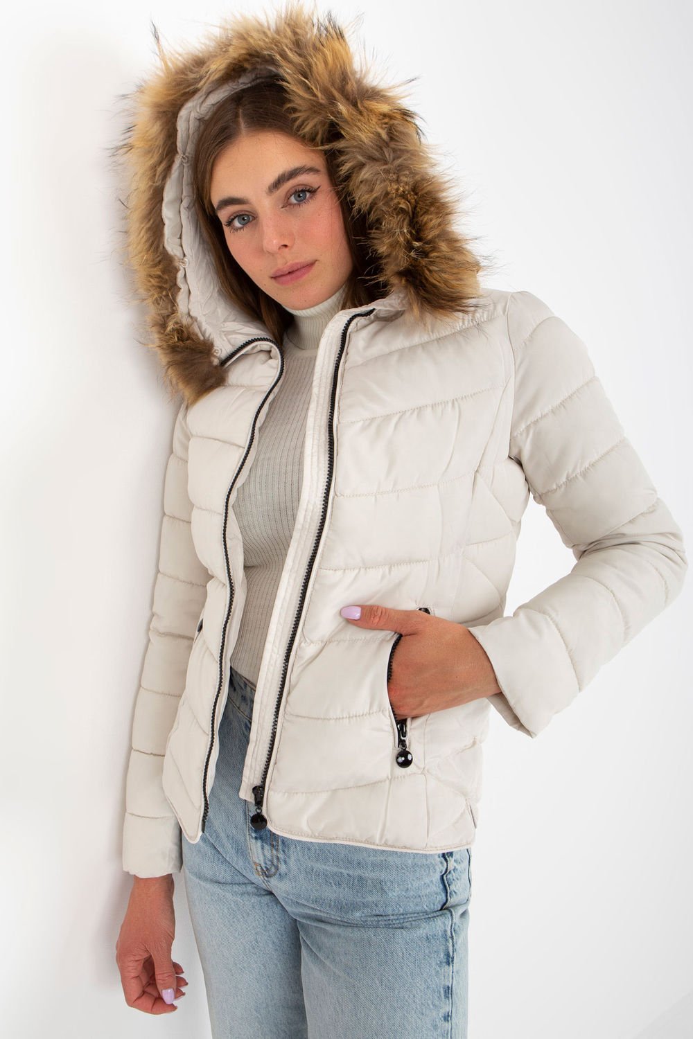 Jacket Women Outfit 172622 Nm-Women`s Coats, Jackets-NM-white-L-Urbanheer