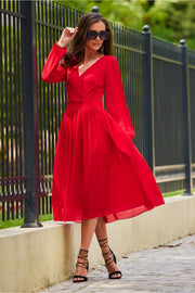 Effortlessly Stylish Grace-Roco Fashion-red-34-Urbanheer