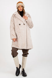 Women Women Haute Elegance Coat All Day Elegance-Och Bella-beige-one-size-fits-all-Urbanheer