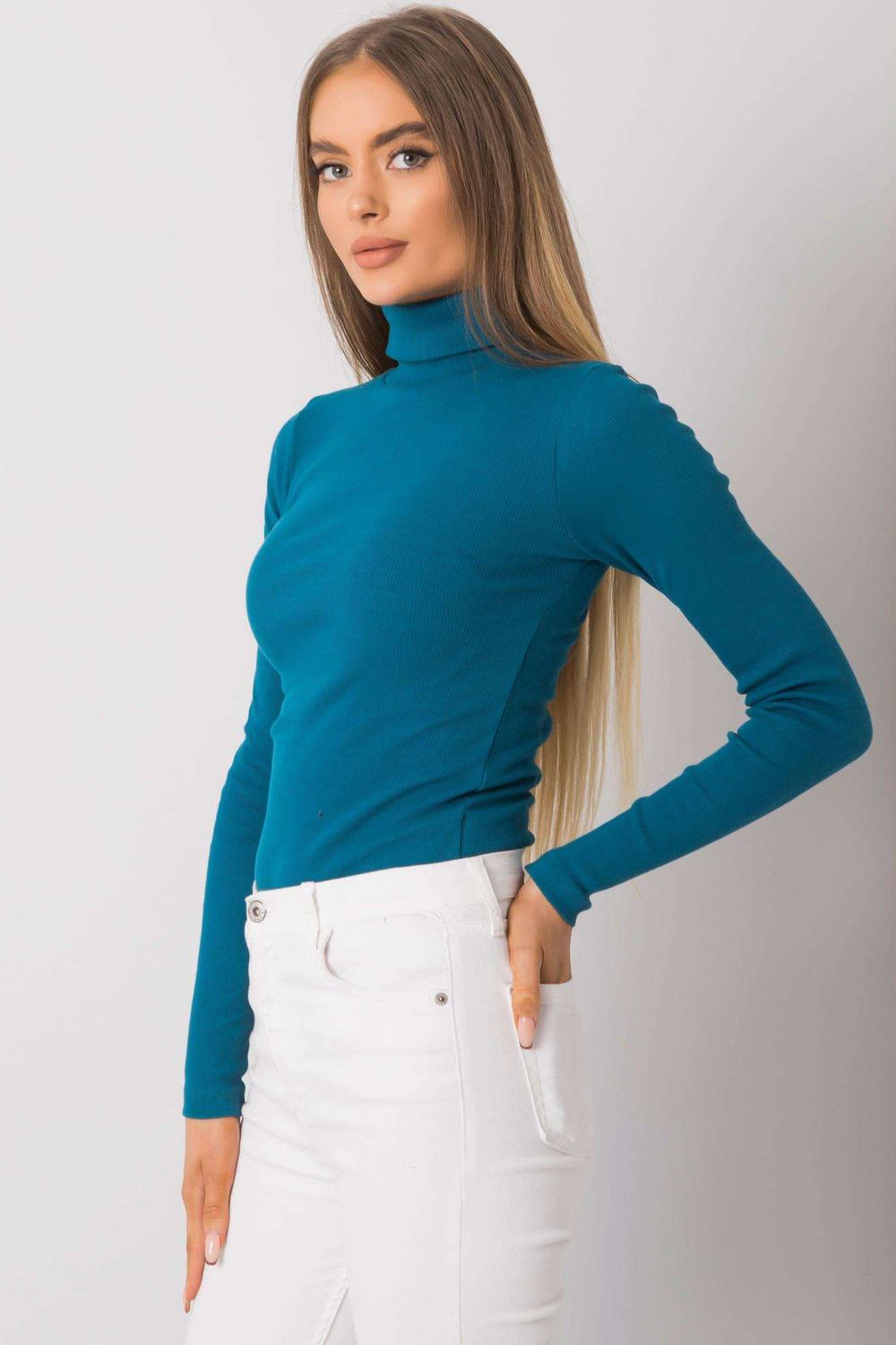 New Season Urban Turtleneck-Clothing - Women-Rue Paris-green-L/XL-Urbanheer