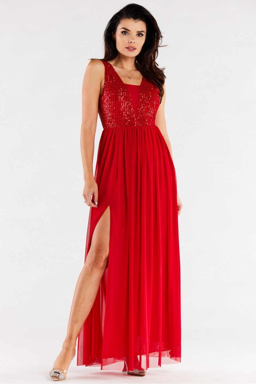 Long Dress Women Comfort-Evening Dresses-awama-red-L-Urbanheer
