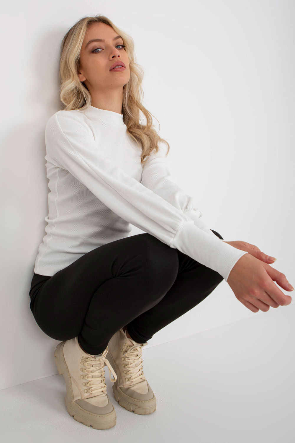 Blouse Women Comfort-Women`s Blouses, Tunics-Rue Paris-white-L-Urbanheer