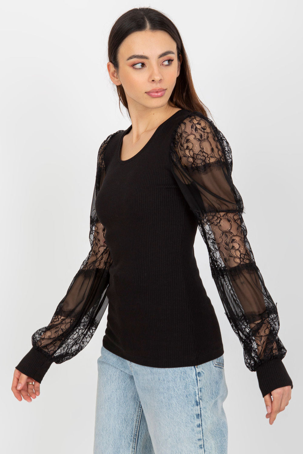 Women Women Blouse All Day Elegance-Och Bella-black-S-Urbanheer