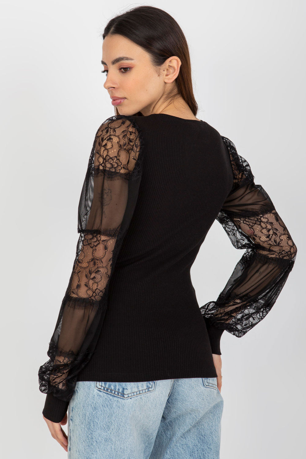 Women Women Blouse All Day Elegance-Och Bella-black-S-Urbanheer