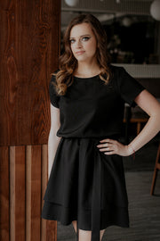 All-Day Comfort: Women Dress-Tessita-black-L-Urbanheer