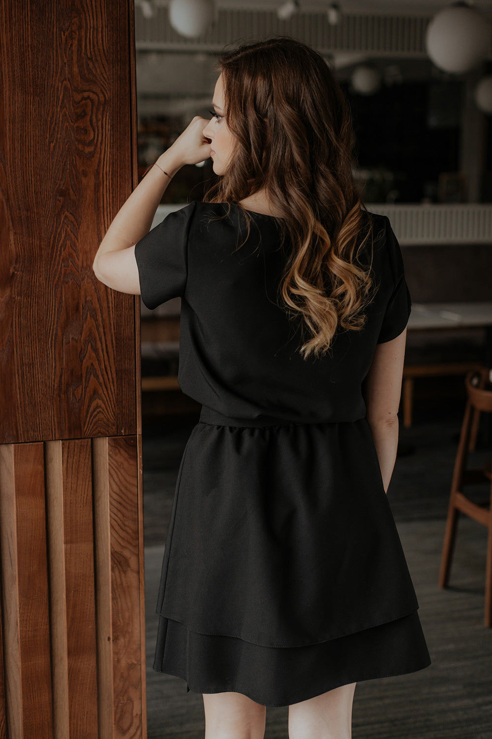 All-Day Comfort: Women Dress-Tessita-black-L-Urbanheer