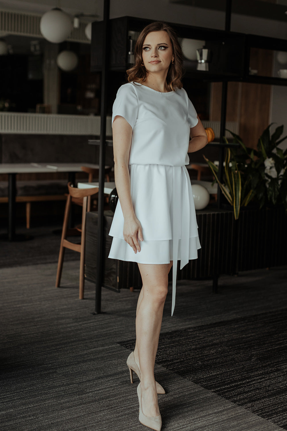 All-Day Comfort: Women Dress-Tessita-white-L-Urbanheer