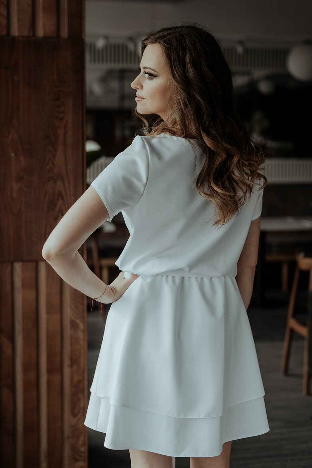 All-Day Comfort: Women Dress-Tessita-white-L-Urbanheer