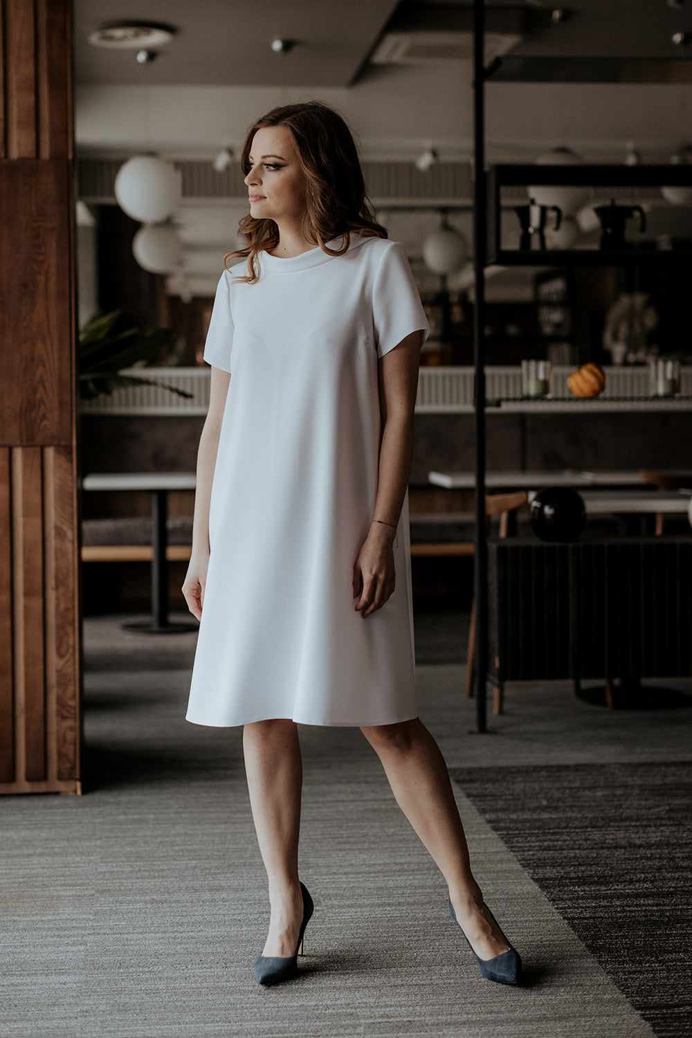 Women All-Day Comfort: Women Dress-Clothing - Women-Tessita-white-L-Urbanheer