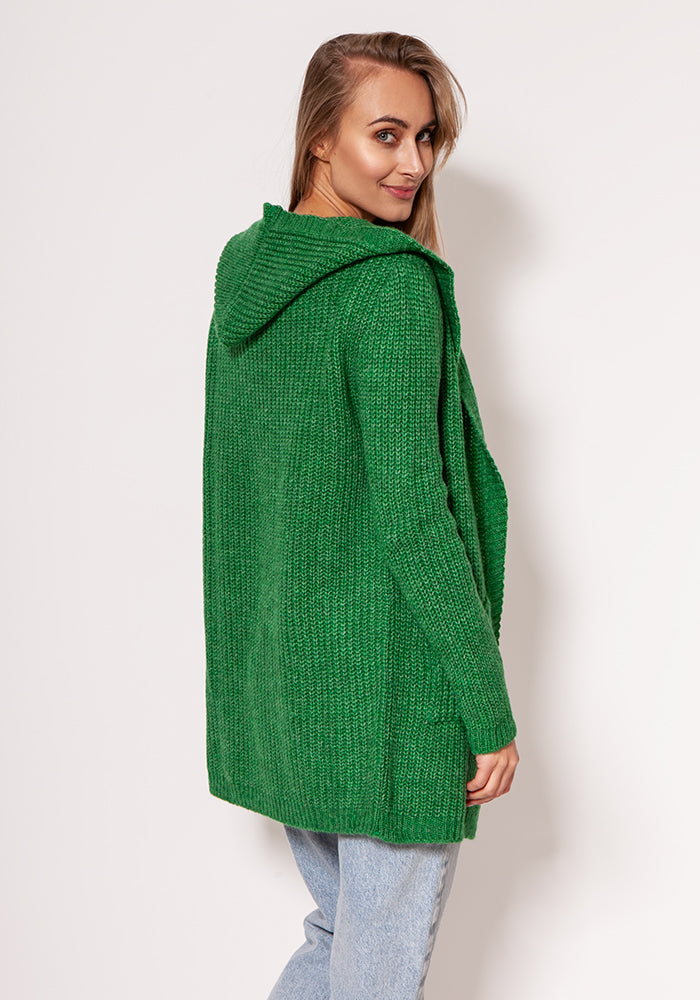 Cardigan Women Outfit 177128 Mkm-MKM-green-L/XL-Urbanheer
