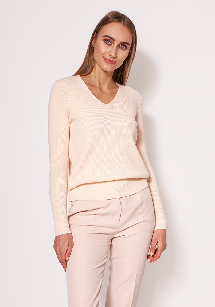 Women Women Women Jumper Cozy Couture 177153 Mkm-MKM-beige-L-Urbanheer