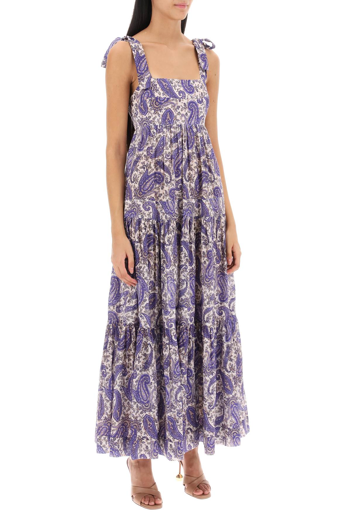 Zimmermann Devi Tie Floral Maxi Dress-Zimmermann-0-Urbanheer