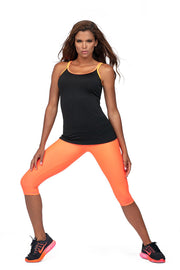 Short leggings 179656 Lorin-Clothing - Women-Lorin-orange-S-Urbanheer