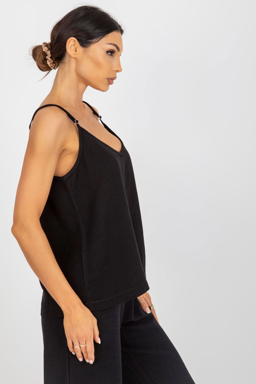 Women Women Top All Day Elegance-Och Bella-black-L-Urbanheer