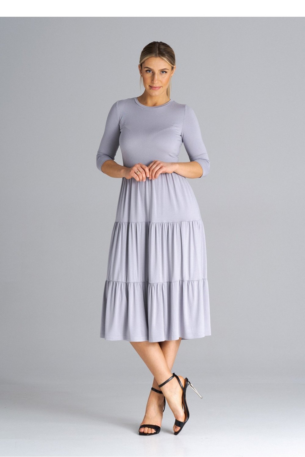 All-Day Comfort: Women Dress-Figl-grey-L-Urbanheer