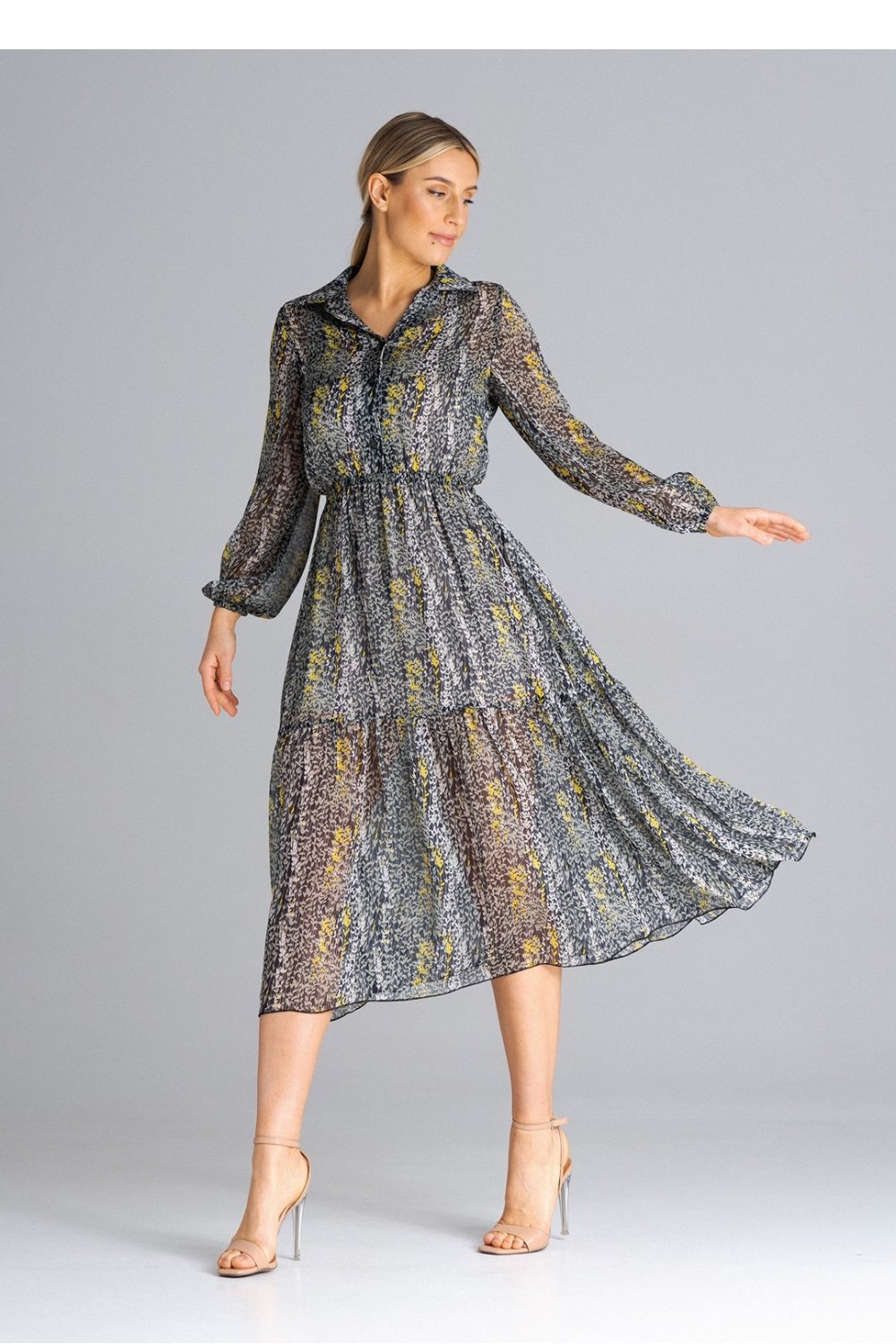 All-Day Comfort: Women Dress-Figl-multicolor-L/XL-Urbanheer