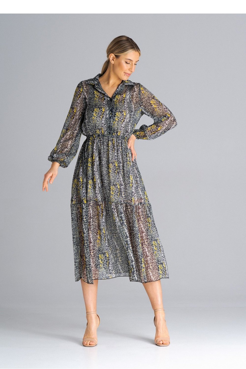 All-Day Comfort: Women Dress-Figl-multicolor-L/XL-Urbanheer