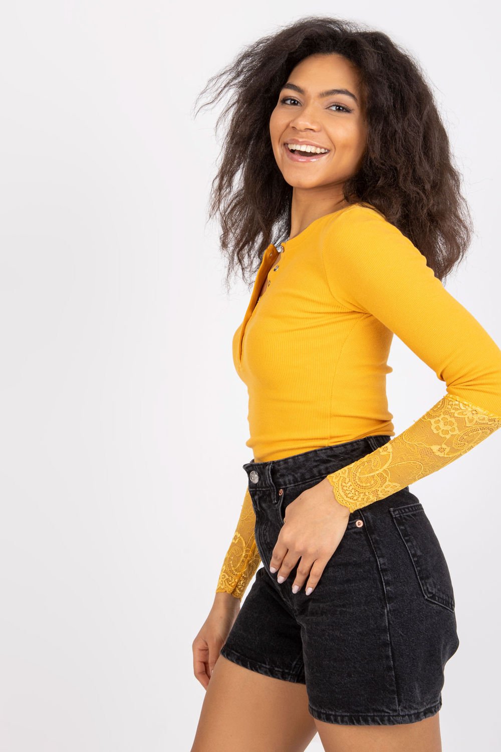 Women Blouse 180884 Rue Paris-Rue Paris-orange-L-Urbanheer