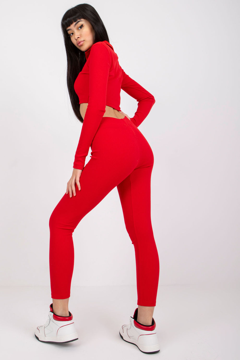 Legging Model 180889 Rue Paris-Rue Paris-Piros-M-Urbanheer