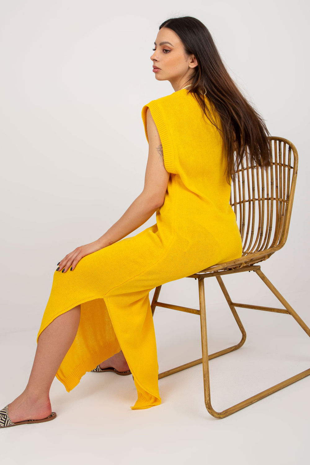 Women Beach Dress 181543 Badu-Clothing - Women-Badu-yellow-one-size-fits-all-Urbanheer