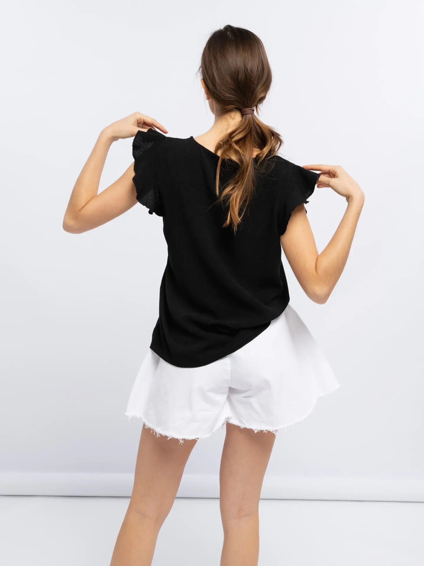 Elegant Black Top-SMF-S-Urbanheer
