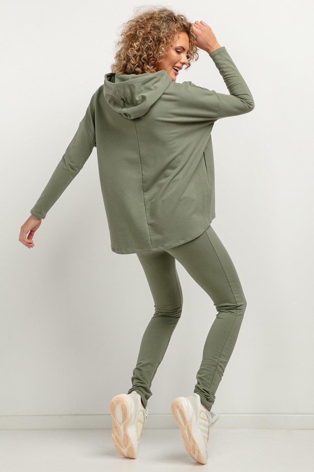 Women Long Leggings 183206-Tessita-green-L-Urbanheer