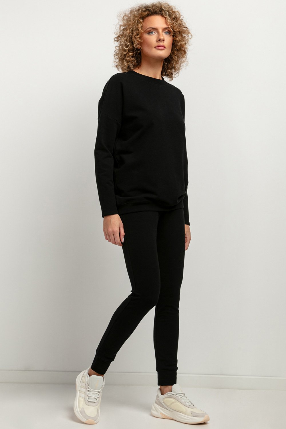 Women Cloudsoft Comfort Sweatshirt 183216 Tessita-Tessita-black-M/L-Urbanheer