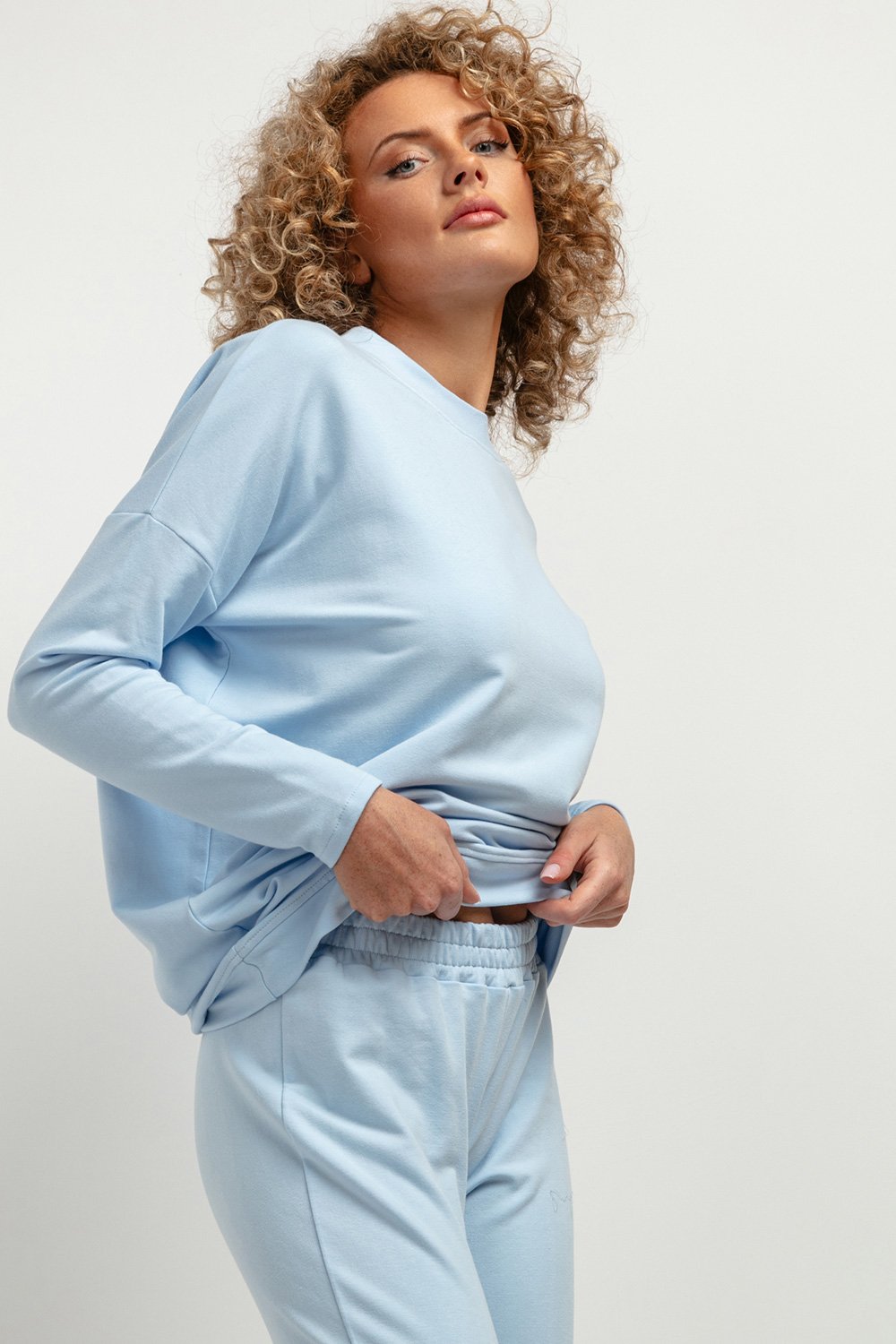 Women Cloudsoft Comfort Sweatshirt 183218 Tessita-Tessita-blue-M/L-Urbanheer