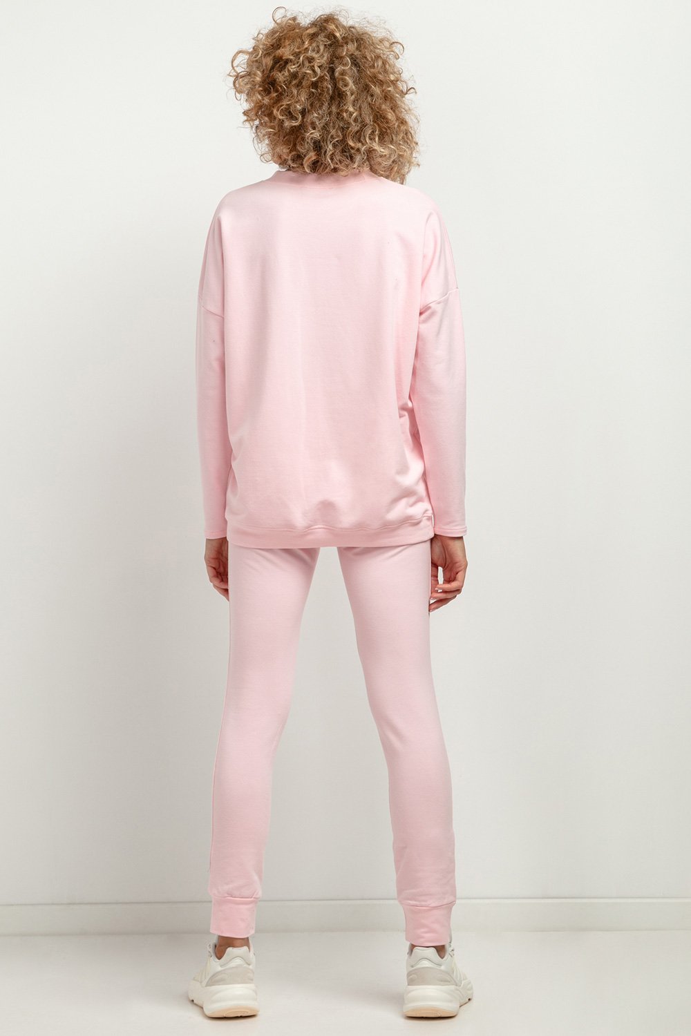Women Cloudsoft Comfort Sweatshirt 183219 Tessita-Tessita-pink-M/L-Urbanheer