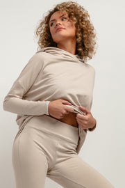 Women Cloudsoft Comfort Sweatshirt 183275 Tessita-Tessita-beige-3XL/4XL-Urbanheer