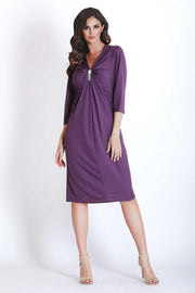 Women Cocktail dress 184184 Marselini-Marselini-violet-48-Urbanheer